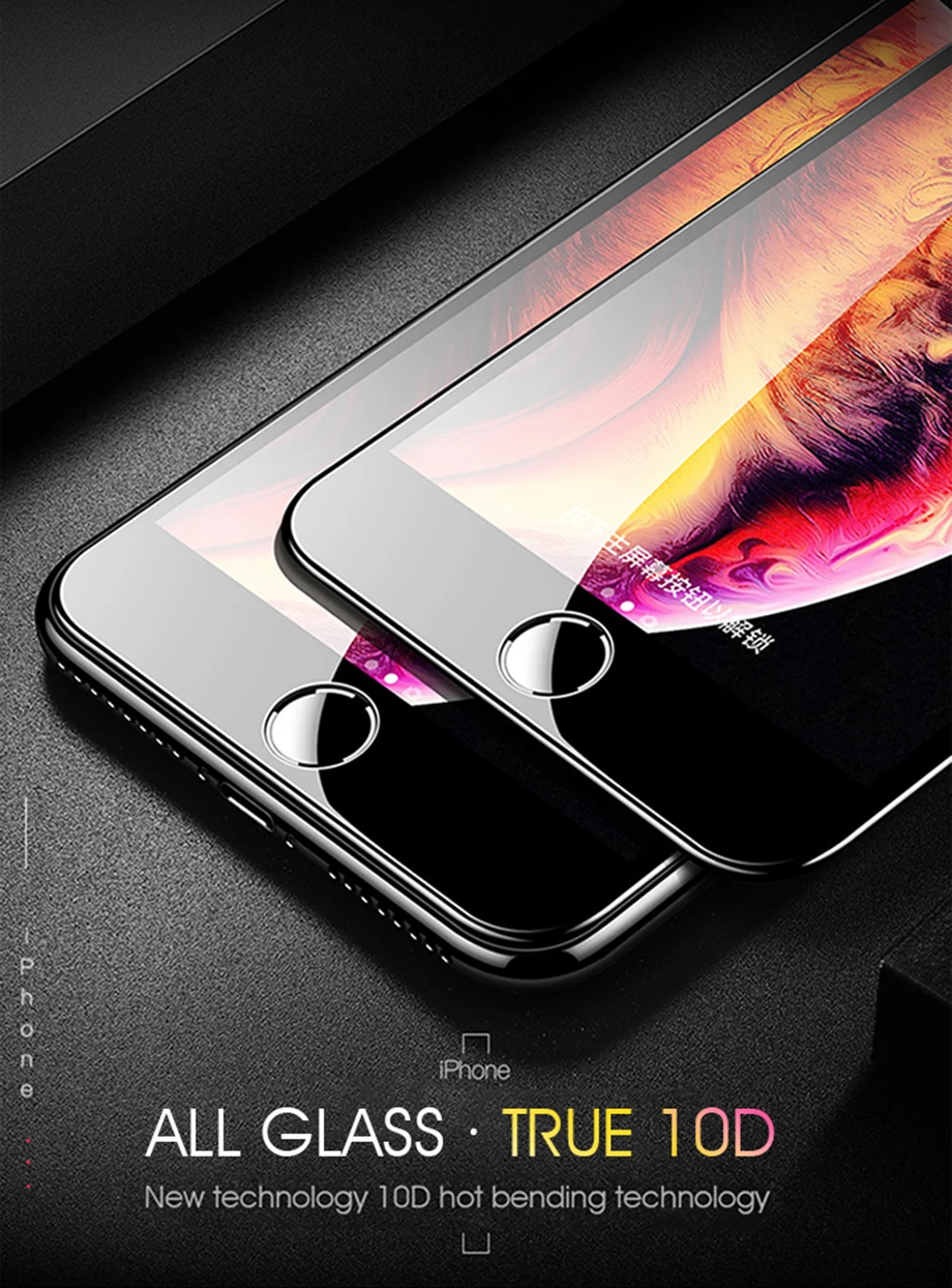 10 шт./лот 9D закаленное Стекло для ASUS zenfone Max Pro(M2) ZB631KL ZB633KL полное покрытие Экран Протектор Для zenfone Lite L1