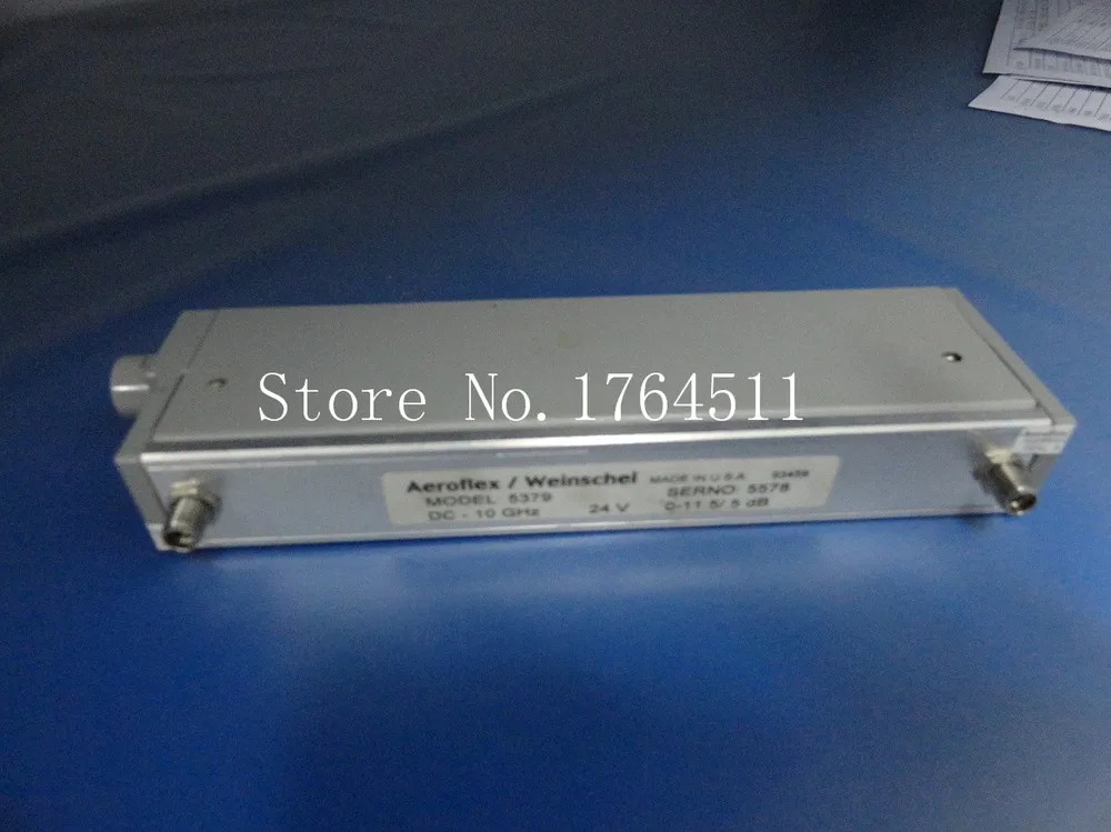 

[BELLA] Weinschel 5379 DC-10GHZ 0-11.5dB programmable step attenuator 24V