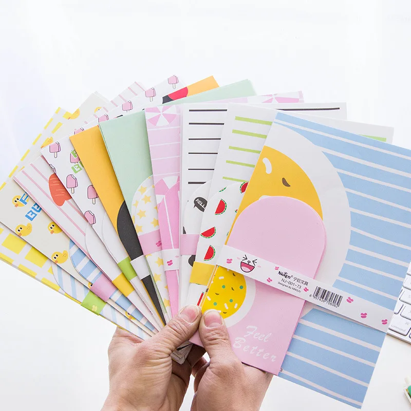 1set new stationery wholesale, large stationery, envelopes set, can be