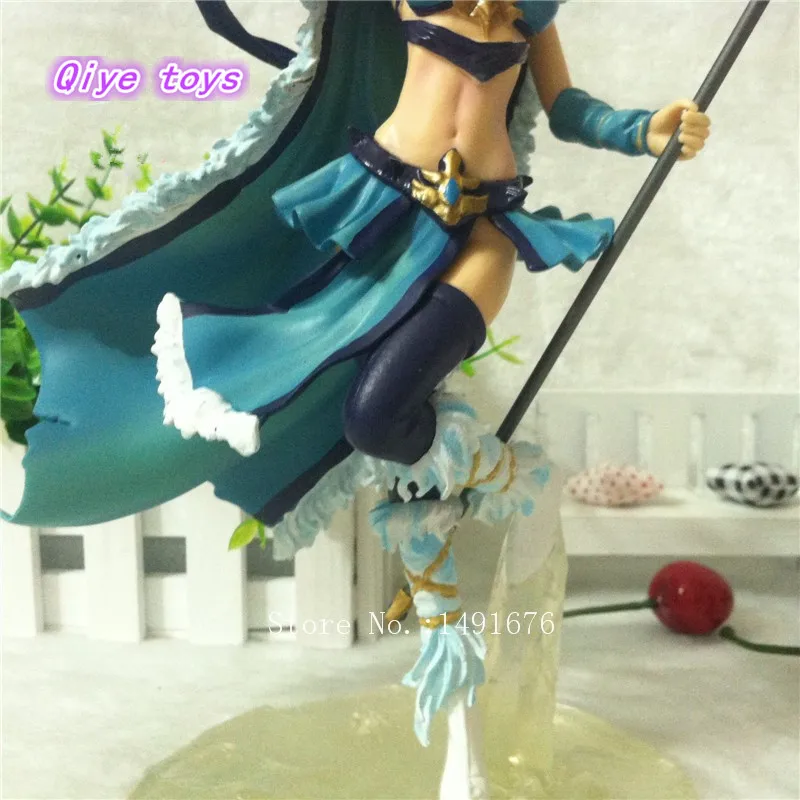  22cm Dota Crystal Maiden Action Figure DOTA2 Action Figure dolls Inscribed Dragonclaw Hook Dota Toy