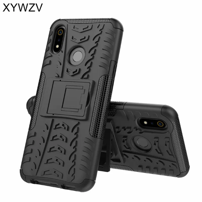 For OPPO Realme 3 Case Shockproof Cover Armor Soft Silicone Hard PC Phone Case For OPPO Realme 3 Back Cover For OPPO Realme 3