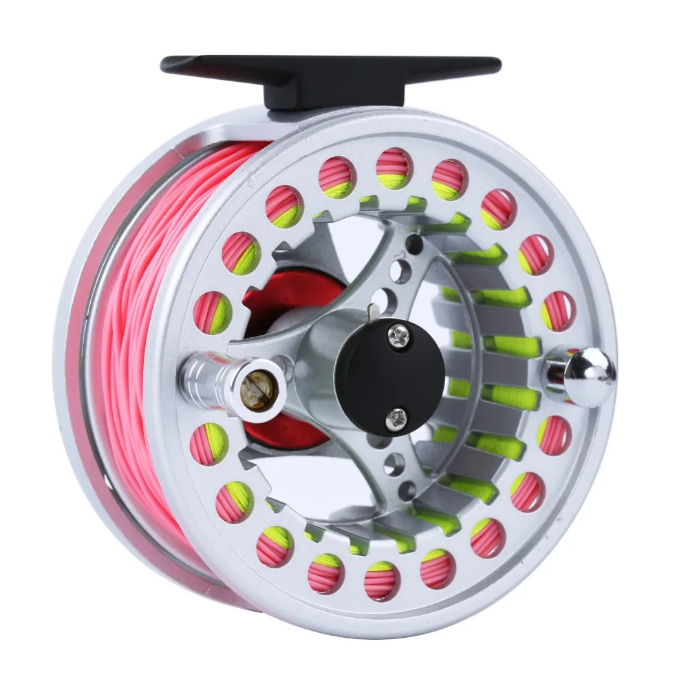 Maximumcatch 5WT Fly Fishing Combo 9FT средне-быстрая розовая Удочка с катушкой и леской