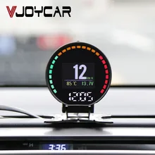 P15 HD TFT OBD бортовой компьютер для авто цифровой Скорость Hud Дисплей Скорость ometer OBD2 турбо-Разгон напорный метр сигнализации масла Температура воды датчик код читателя