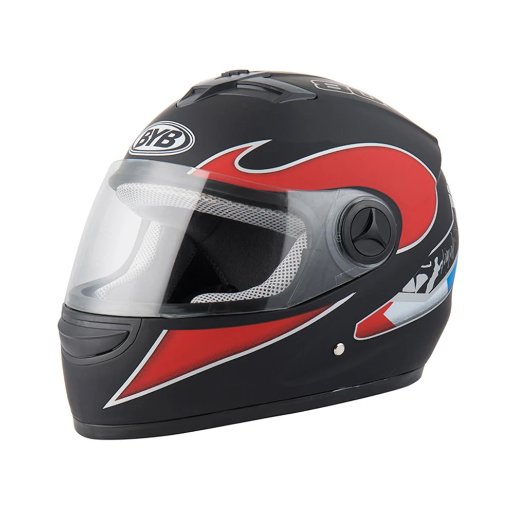 Moto rcycle Шлем Полный лицевой двойной щит moto cross Racing внедорожный защитный шлем moto rbike шлем защитное снаряжение - Цвет: BYTK111HYB
