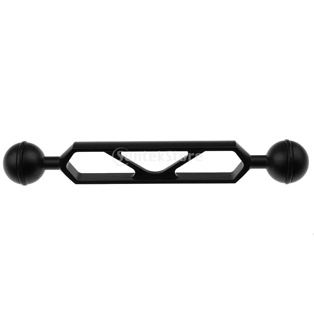 10Pieces 6'' Dual Joint Ball Extension Aluminum Alloy Arm Diving Underwater Camera High Strength, Corrosion Resistance