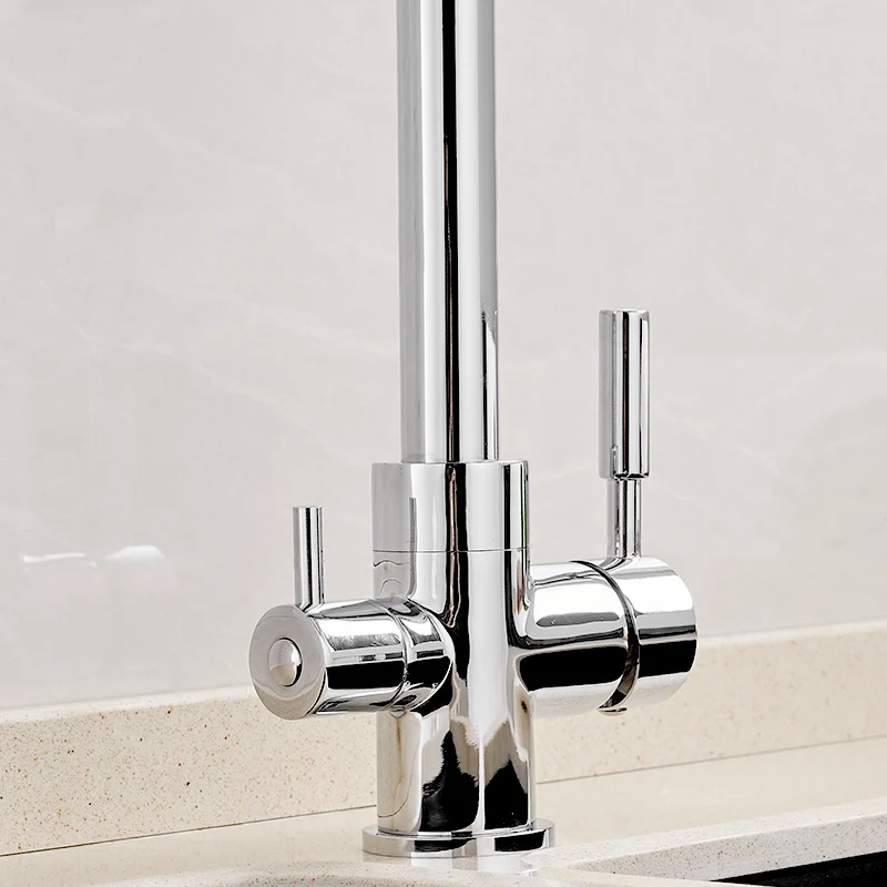 Fapully Drink Water Kitchen Faucet Filter Faucet Deck Mounted 360 Degree Rotation Mixer Tap Hot and Cold Mixer Crane For Kitchen Fapully Drink Water Kitchen Faucet Filter Faucet Deck Mounted 360 Degree Rotation Mixer Tap Hot and Cold Mixer Crane For Kitchen