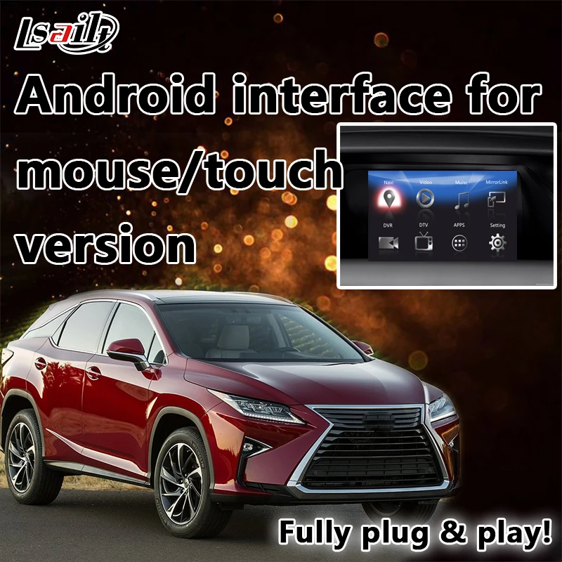 Android 6.0 Interface GPS Navigation System for Lexus NX Mouse
