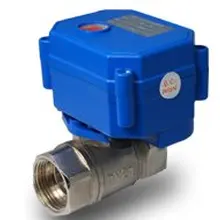 3/4 ''CWX-15Q/N мини электрический шаровой клапан из нержавеющей стали CR01, CR02 или CR05 Тип управления с диагональю экрана 3-6 в/12 V 3 предмета в комплекте