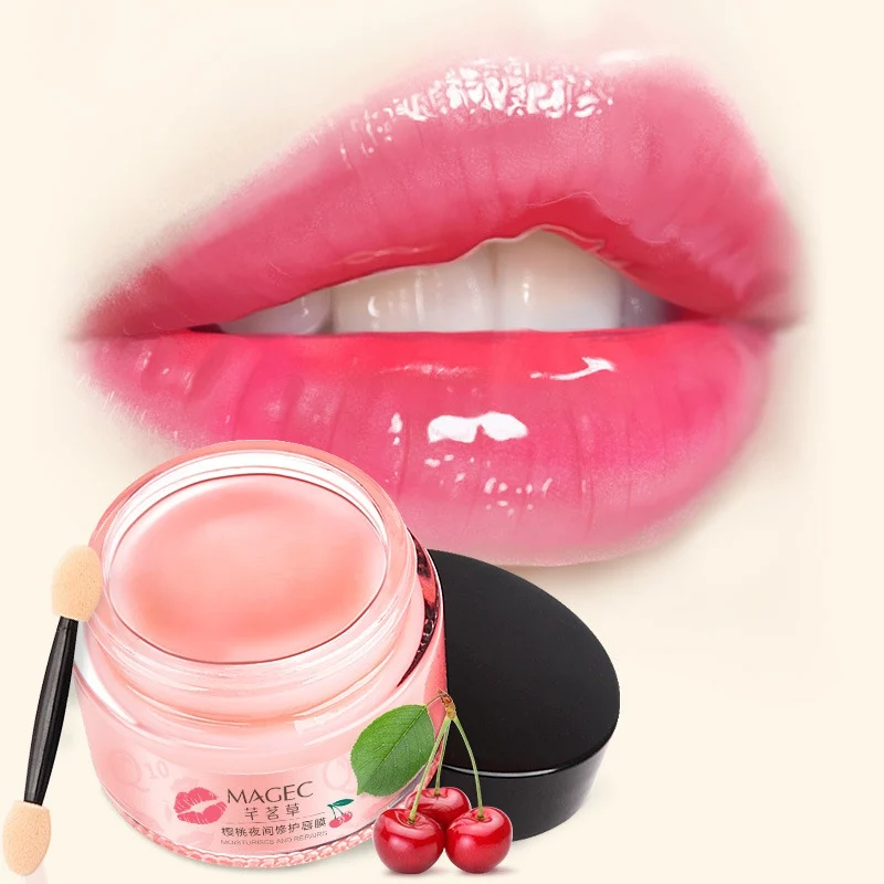 

Hydrating Lip Cream Lip Repairing Lips Mask Night Moisturizing Sleeping Print Fading Sleeping Mask Lip Film P1