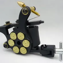 10 шт./лот Pro чугунного литья татуировки 10 Обертывания Катушки нержавеющая сталь татуировки Средства ухода за кожей Книги по искусству пистолет катушки машины lpc-itm-7032-5e