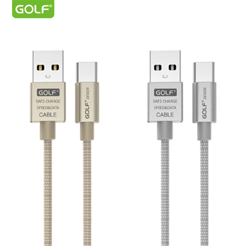 USB-кабель Golf Type-C для синхронизации данных и зарядки OnePlus 3 5 6 7 Samsung S9 S8 Plus Note9 LG V20 G6 G5