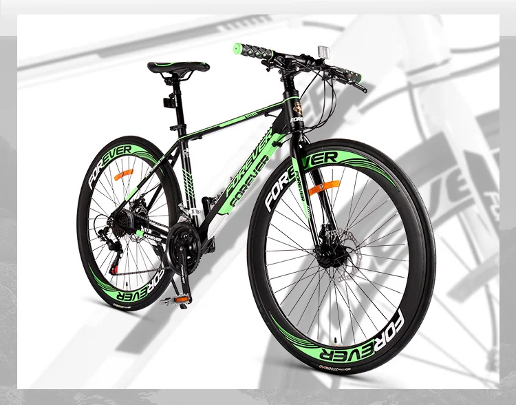 Flash Deal New brand Aluminum Alloy Frame 21 speed 700CC disc brake Road bike outdoor sport bicicleta racing cycling bicycle 14