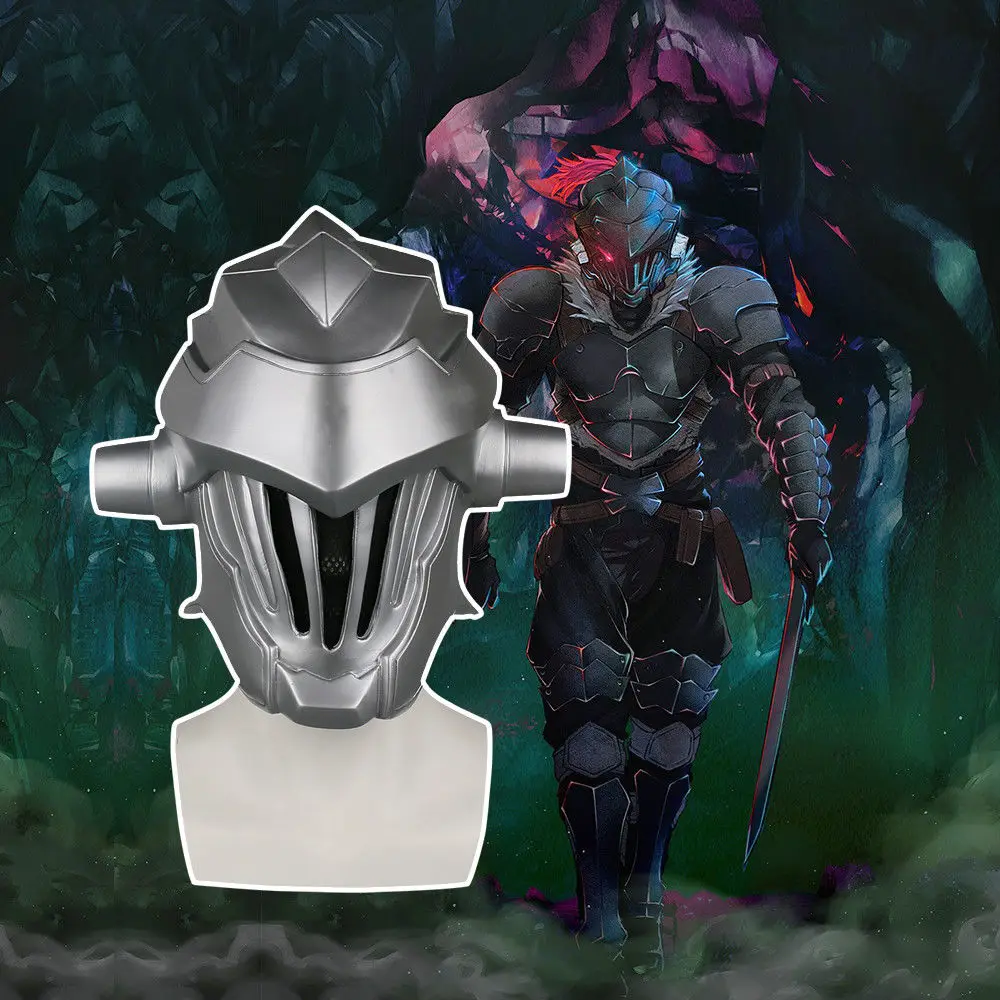 2018 аниме Goblin Slayer Маска Косплей Хэллоуин шлем маска реквизит|Аксессуары для