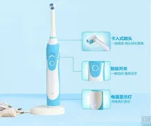 Waterproof Rechargable BLYL Brands Oral Hygiene Dental Care Electric toothbrush with Revolving Replaceable tooth brush