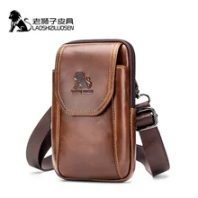 Men Waist Purse Bag Oil Wax Genuine Leather Male Man Pouch Fanny Pack Cowhide Vintage Travel Cell/Mobile Phone Hip Bum Belt Men Waist Purse Bag Oil Wax Genuine Leather Male Man Pouch Fanny Pack Cowhide Vintage Travel Cell/Mobile Phone Hip Bum Belt