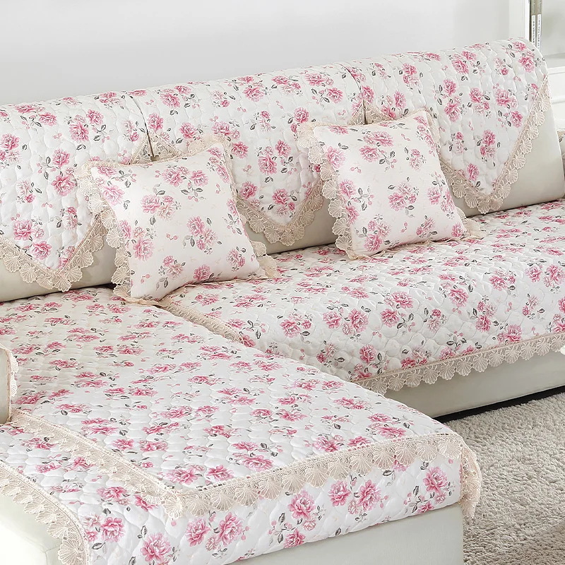 Четыре сезона диван полотенце лен диван Чехол Европейский кружево ткань искусство противоскользящие диван подушка универсальный диван полотенце