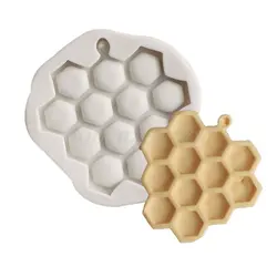 3D мультфильм Honeycomb формы силиконовые торт мыло Плесень DIY ручной работы шоколадное печенье помадка формы украшения выпечки инструмент
