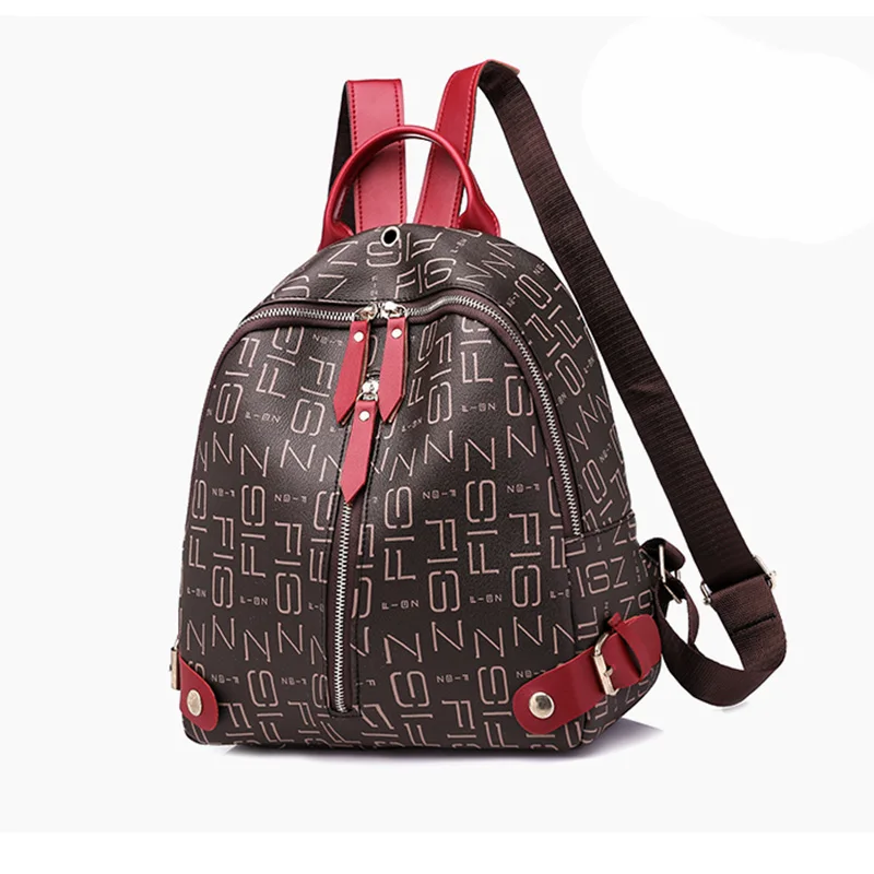 Us 14 0 46 Off Women Backpacks Stylish And Beautiful Light Simple Brand Name Bag Style Casual Agers Backpack In From