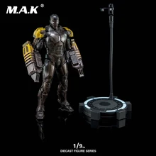 Collectible DFS033 1/9 Full Set Iron Man Mark25 Striker Diecast Pose-able Action Figure Model For Fans Birthday Gift