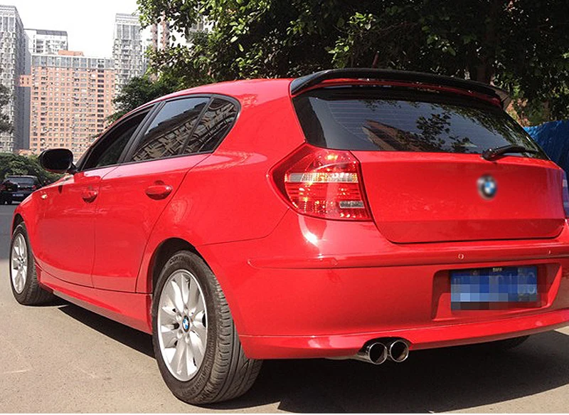 Kirnese E87 E81 AC Стиль задняя крыша спойлер крыло углеродного волокна для BMW 1 серии