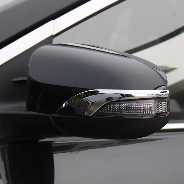 ABS хром для Toyota Avalon 2013 2014 2015 2016 автомобиля зеркало заднего вида украшения полосы