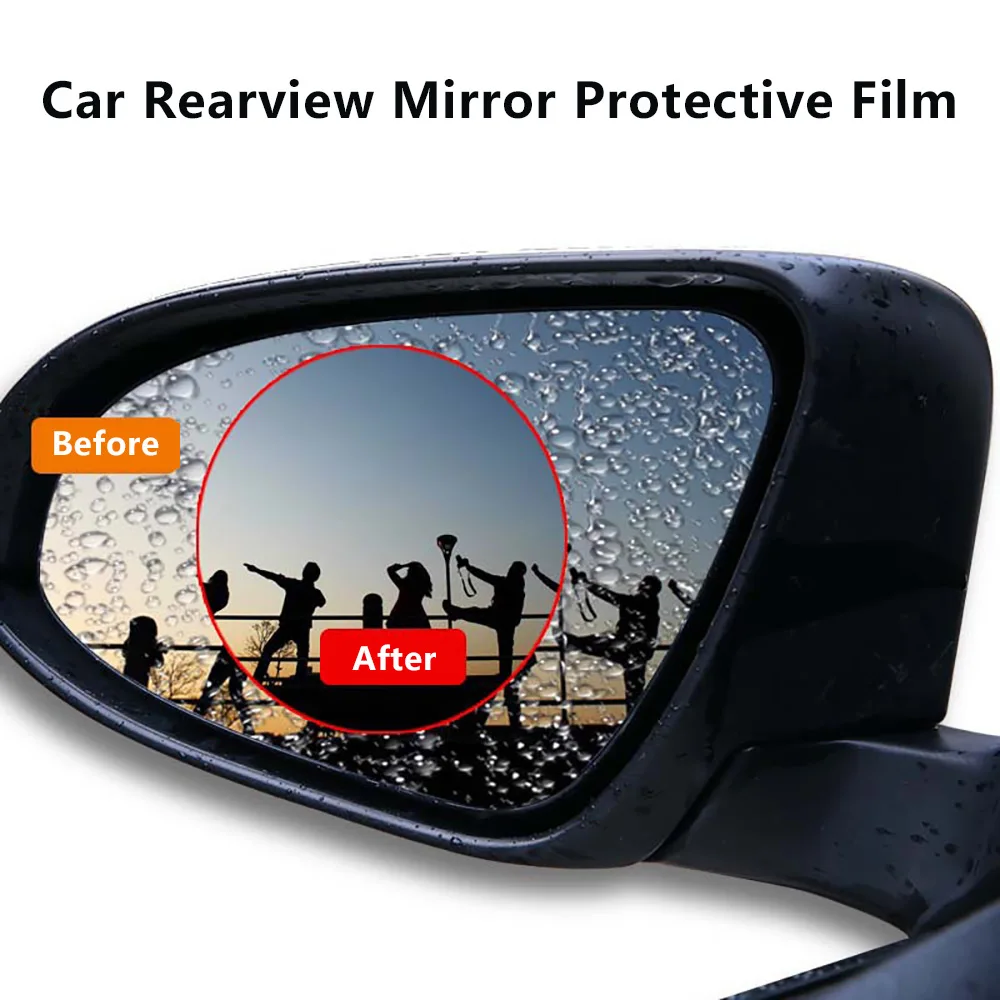 Car Rearview Mirror Protective Film Anti Fog Membrane Anti glare