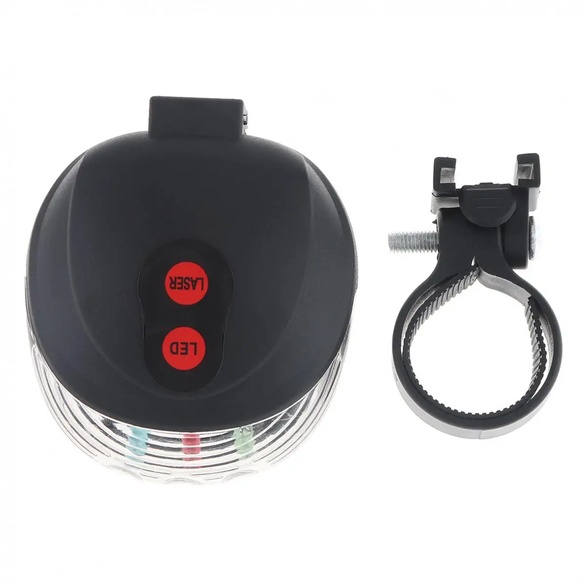 Sale Bicycle Taillights Waterproof Parallel Lines Laser Projection +5 LED Flashing Tail Rear Cycling Safety Warning Light for Bicycle 5