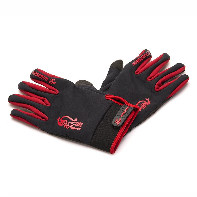 Unisex Thick Warm Breathable Full Finger Luva Bike Cycling Gloves Men's