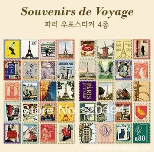 Pacotes Lote Vintage Folding Selos Adesivos Faça Você Mesmo Multifunções Adesivo Diário Decoração Álbum Scrapbooking 30 - 7 30 pacotes lote vintage folding selos adesivos