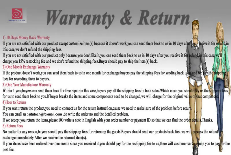 Warranty & Return -1