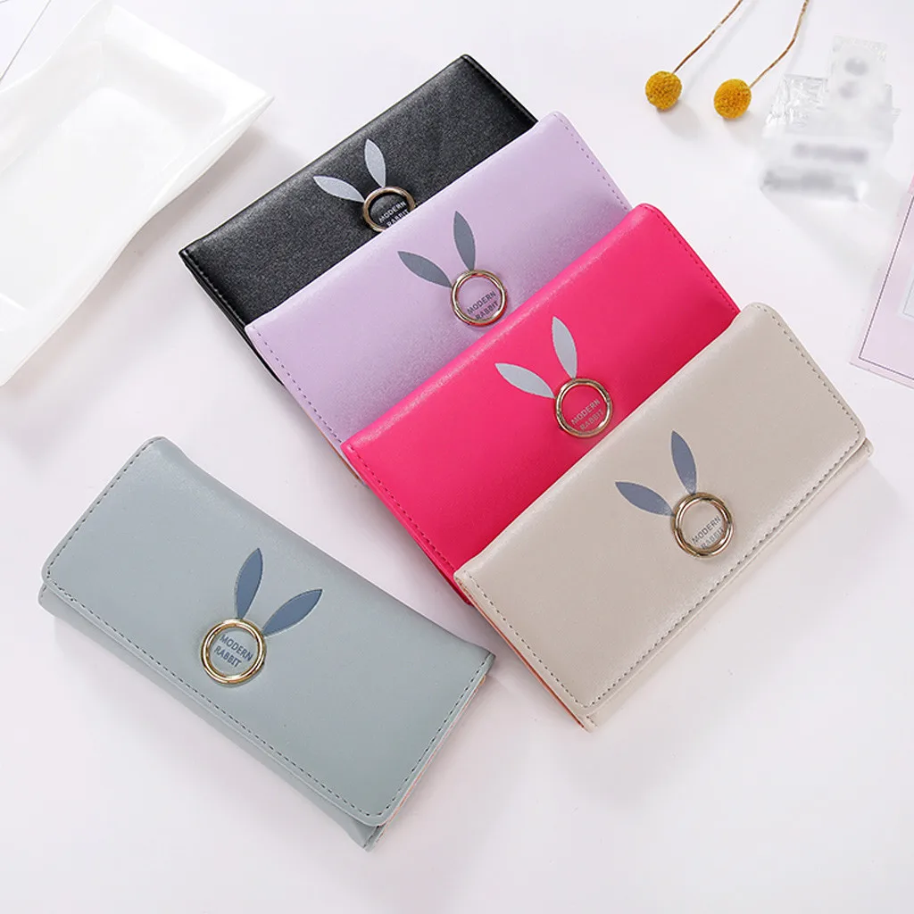 

Coin Purse Female Fashion Wallet Women Hasp Long Wallet Coin Purse Card Holders Handbag Clutch Printing Thin purse women