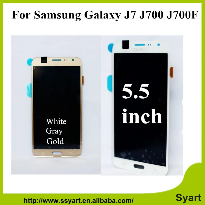 

AAA+ Full Assembly Replacement lcd screen complete for samsung J7 Lcd Display Touch Digitizer For Samsung Galaxy J7 SM-J700M DHL