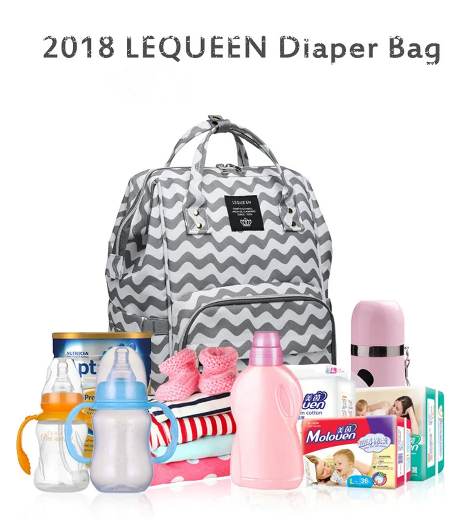 LEQUEEN пеленки мешок Baby Care для Папа Мама Кормящих сумка Большой хранения путешествия рюкзак коляска сумка для подгузников