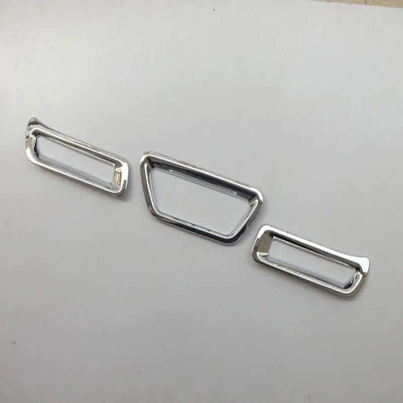 

Free shipping 2013 Suzuki SX4 S cross rear fog lamp cover ABS Chrome auto accessories 3pcs
