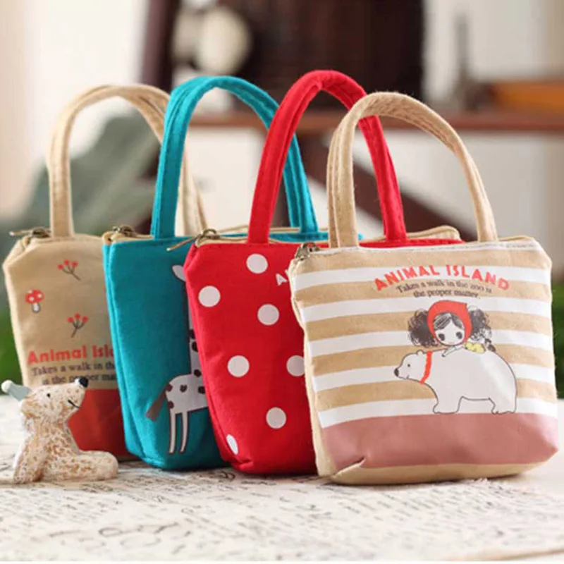 XYDYY New cute Beautiful girl canvas coin font b purses b font zipper zero font b