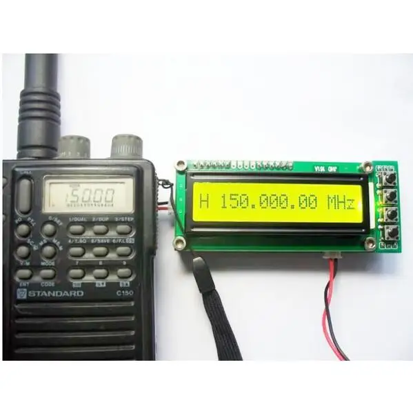 0.1~70MHz 10MHz ~ 1.1 GHz Frequency Counter Tester Measurement For Ham Radio