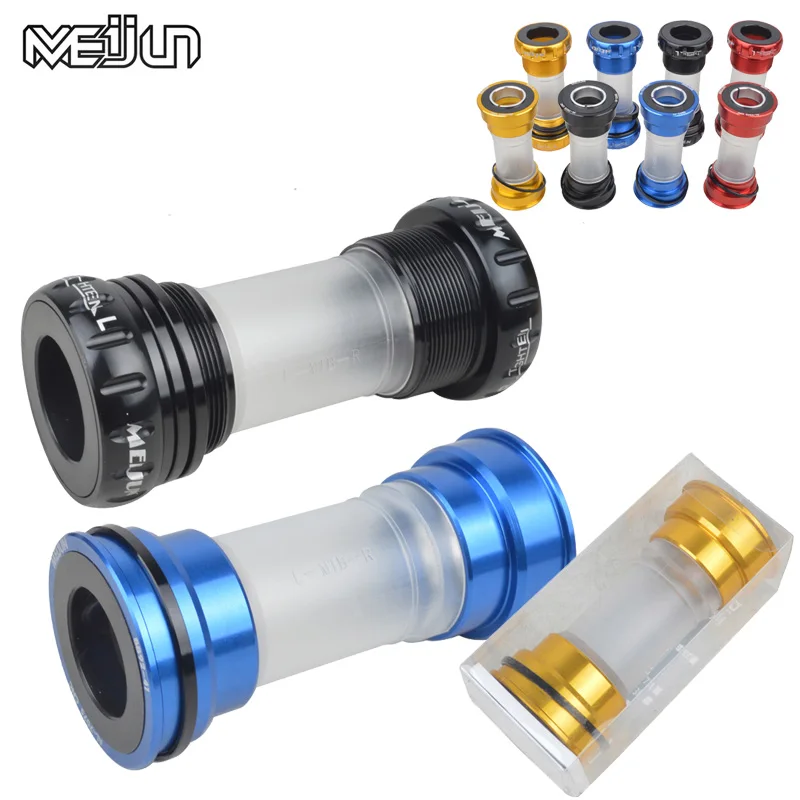 

BB91/92 Bottom Bracket Shell 68/73MM Screw/Thread Type Integrative Crankset Bearings Bicycle Axis