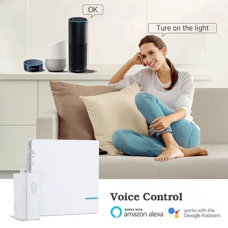 Smernit беспроводной переключатель 220 В Smart настенный Wi Fi адаптер дистанционное