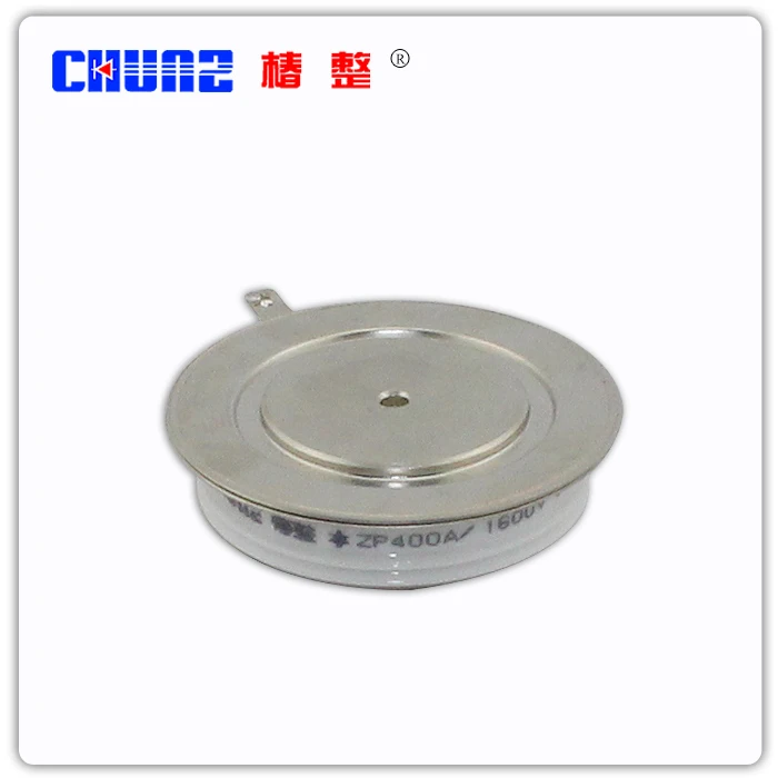 

[BELLA] Flat type ordinary semi convex type ZP400A1600V rectifier SCR - chunz --3pcs/lot