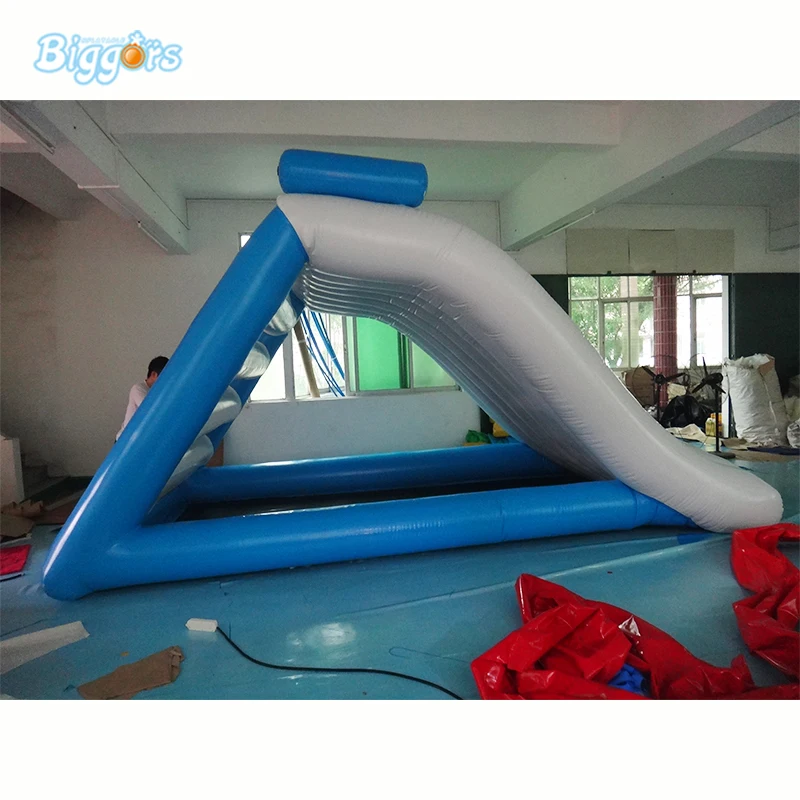 

Summer Floating Outdoor Inflatable Climbing Water Slide With Air Pump