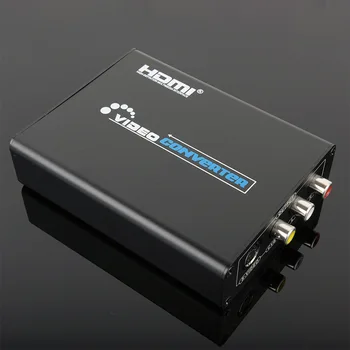 

HDMI to AV Converter Adapter HDMI to CVBS/S-Video R/L Audio Vdieo Converter Adapter HDMI2AV