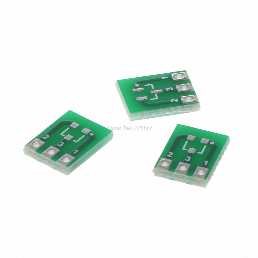 10 шт. двухсторонний SMD SOT23 3 DIP SIP3 адаптер PCB плата DIY конвертер интегральные схемы