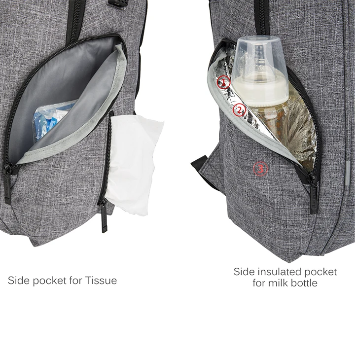 CoolBell сумка для детских подгузников большой размер рюкзак для беременных Детская сумка с функциональными изолированными карманами для мам детские сумки для подгузников