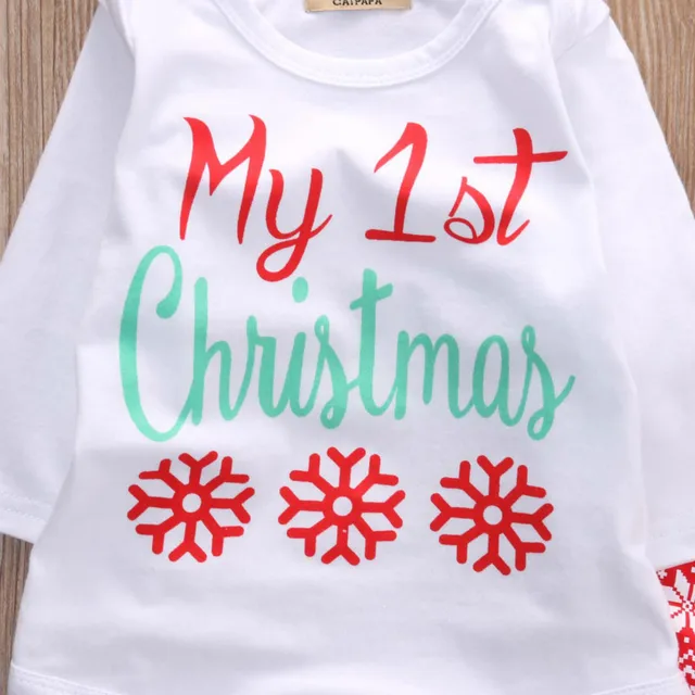Newborn Baby Boys And Girls Christmas Clothes Set
