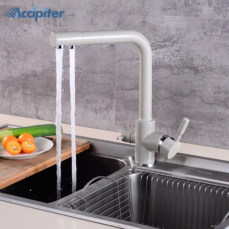 

New Arrival Bathroom Drinking Water Faucet High Quality Chrome Polished Flexible Kitchen Purifier Faucet Filter Taps