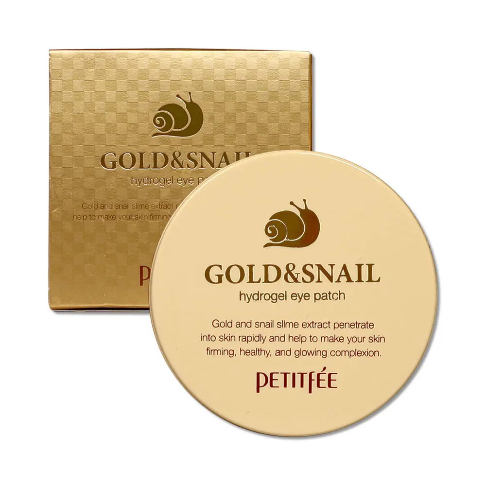 PETITFEE Gold Улитка глаз патч 60 шт уход за лицом удалить черные Finelines увлажняющие укрепляющие мешки для глаз ремонт маска для глаз маски для сна