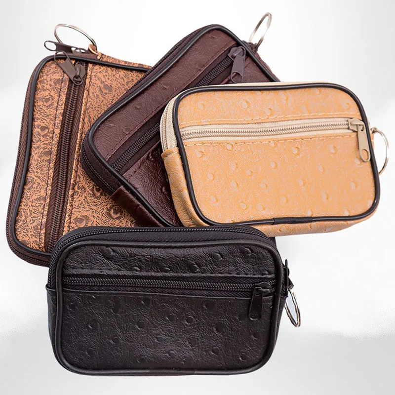 

Mini Soft Men Women Card Coin Key Holder Zip Change Purse Pouch Wallet Pouch Bag Purse Gift