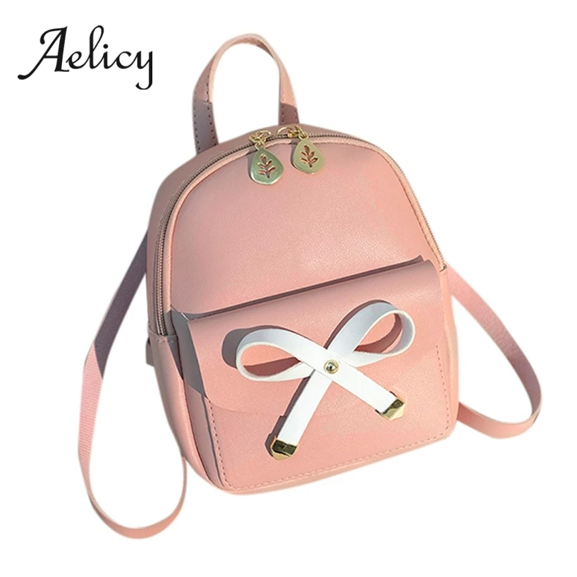 

Aelicy Women Students School Bag Large Capicity Ladies Small Fresh Cute Backpack High Quality Satchel Women Travel Shoulder Bag
