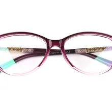 Ретро в форме кошачьих глаз женские сексуальные классические очки прозрачные, оправа оптические линзы очки Rx