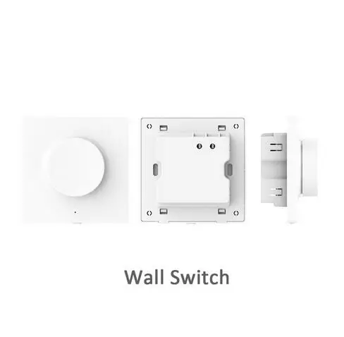 Xiaomi Yee светильник, умный кнопочный переключатель для Mihome, приложение, диммер, беспроводной переключатель, настенный переключатель, умный светильник, пульт дистанционного управления - Цвет: wall switch